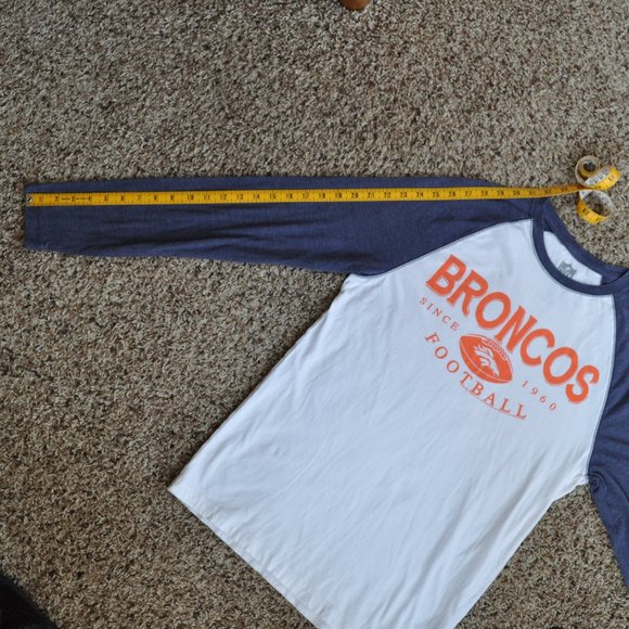 NFL Team Apparel Broncos Long Sleeve Shirt Men M - Picture 10 of 10